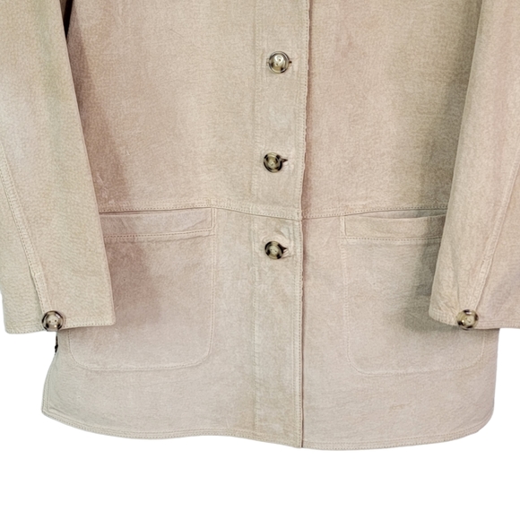 Atelier by B. Thomas Reversable Leather Animal Cheetah Print Fashion Jacket S - Picture 9 of 12